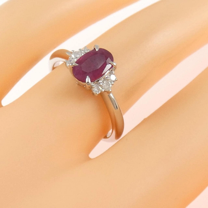 Nhẫn Ruby PT900 1.12CT - Hàng hiệu Chính hãng 850927