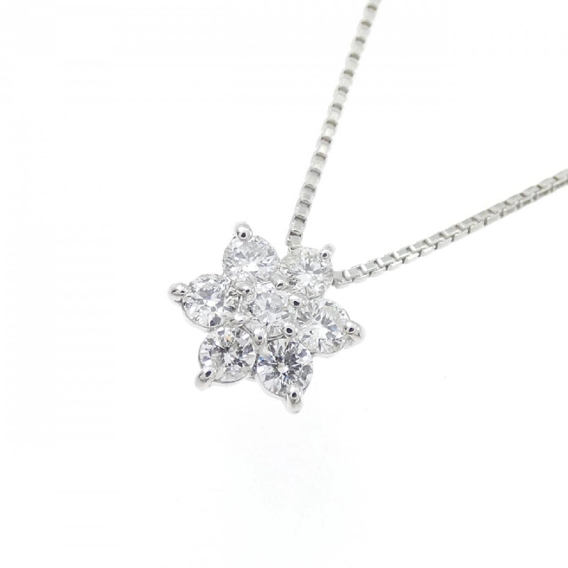 Dây chuyền kim cương hoa PT900/PT850 0.30CT - Hàng hiệu Chính hãng 857631