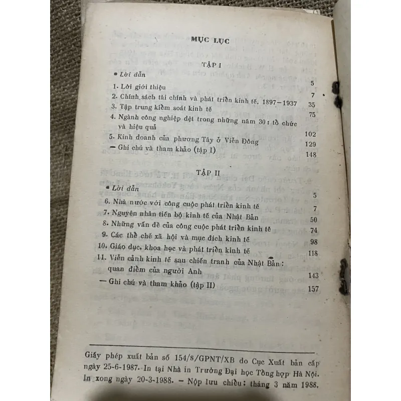 Chính sách kinh tế Nhật bản- hơn 300 trang 2 tập -G. C. Allen 933873