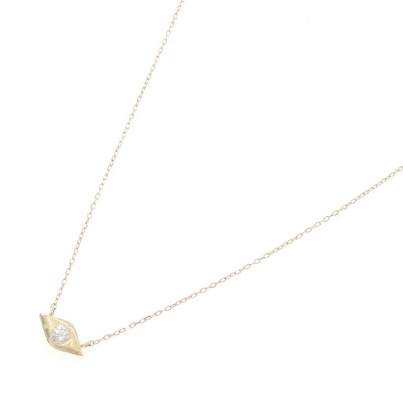 Dây chuyền kim cương K18YG 0.09CT - Hàng hiệu Chính hãng 863376