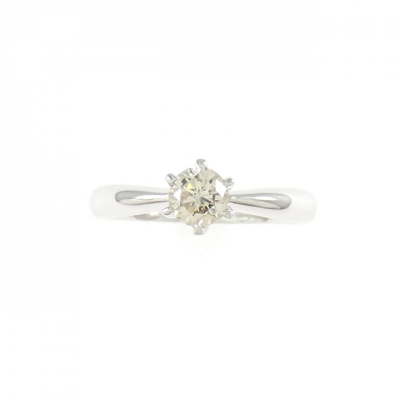 Nhẫn kim cương Solitaire K18WG 0.33CT 669081