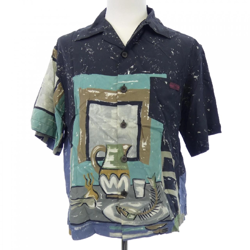 Áo sơ mi ngắn tay PRADA UCS276 S162 1PHM - Hàng hiệu Chính hãng 884045