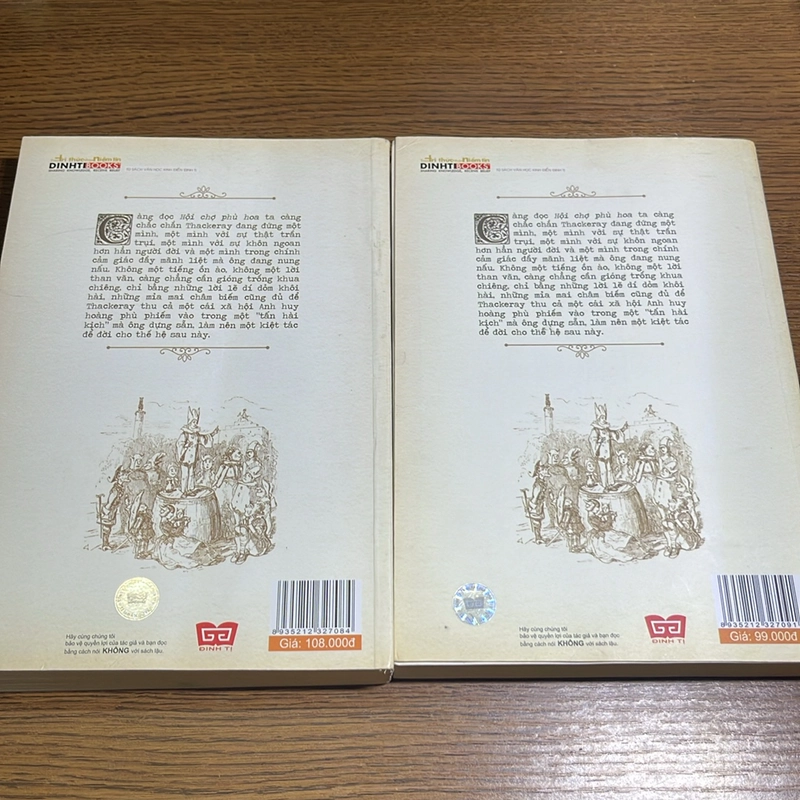 Hội chợ phù hoa tập 1,2 William M. Thackeray 495538
