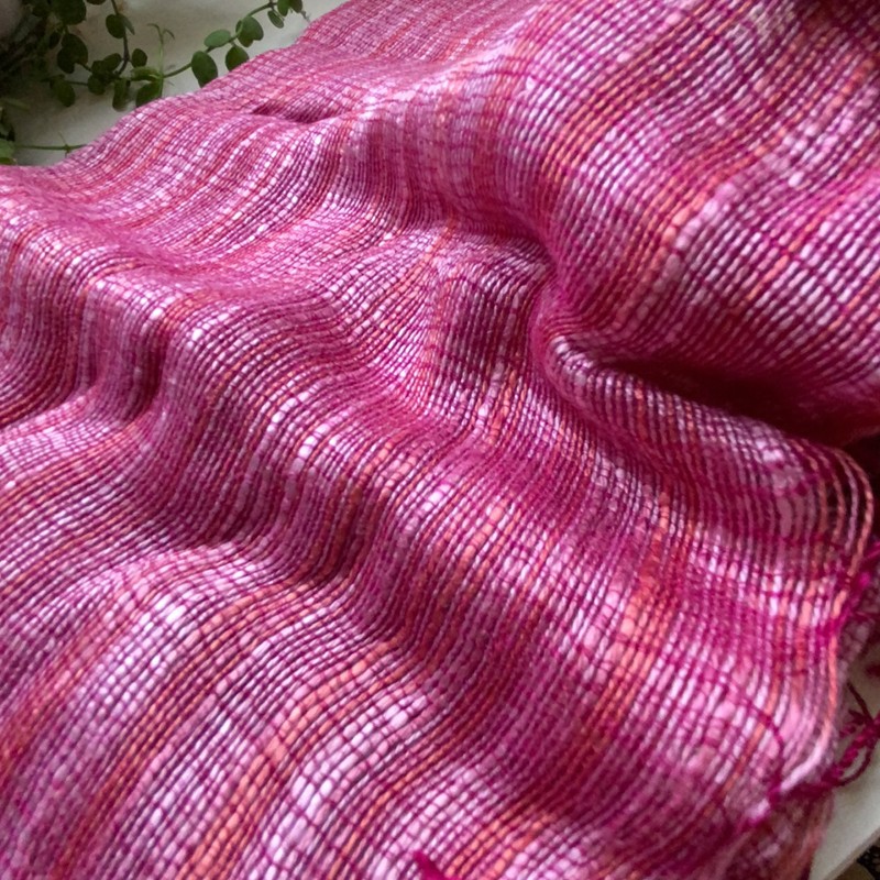 Khăn tơ tằm Óng 50% cotton 50% silk 95217