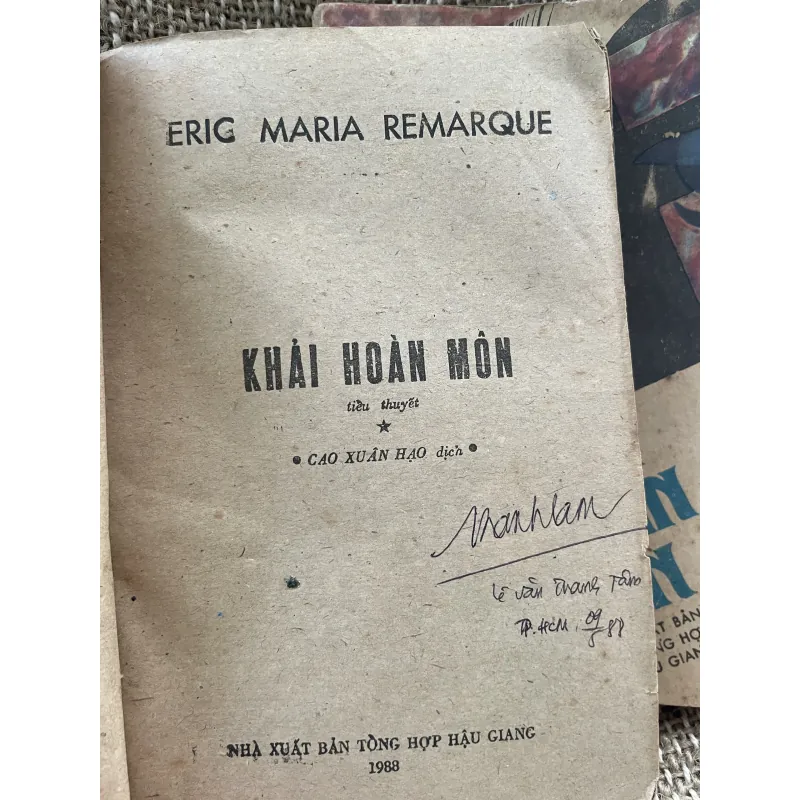 Khải hoàn môn - 2 tập- Erich Maria Remarque 1025144