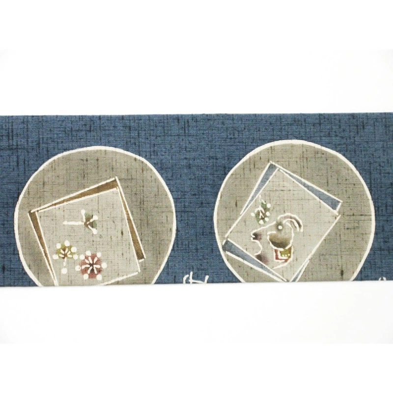 Dây obi Nagoya nhuộm tơ tằm - Hàng hiệu Authentic 873149