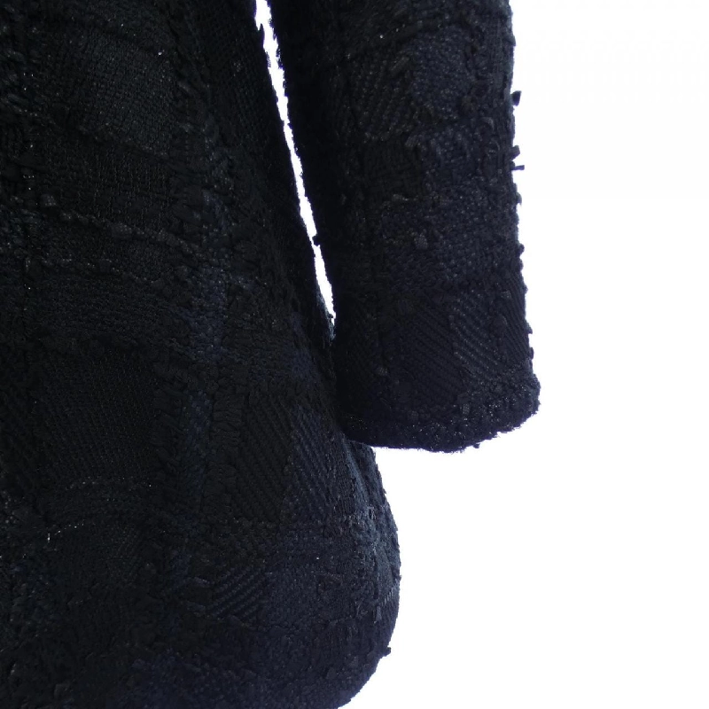 【Mã giảm giá】Áo khoác không cổ CHANEL 637045