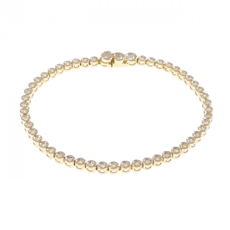 K18YG Vòng tay kim cương 1.00CT - Hàng hiệu Chính hãng 873416