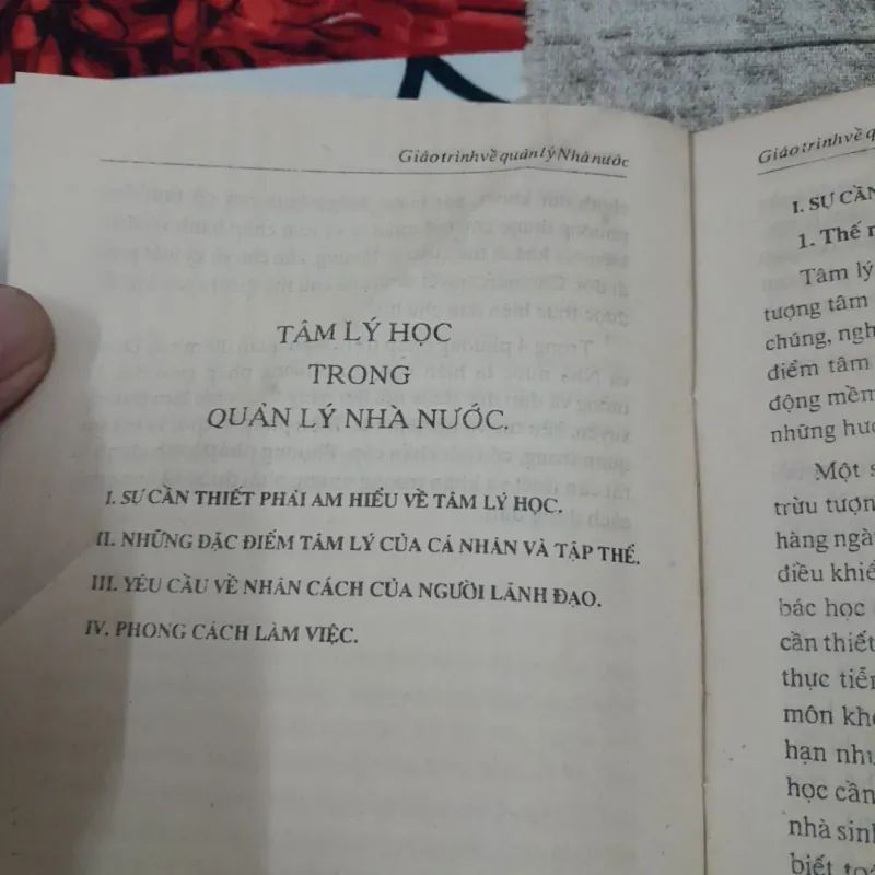 Học viện hành chính QG- Giáo trình Quản lý Nhà Nước cho Ngạch chuyên viên. X bản 1994 781409