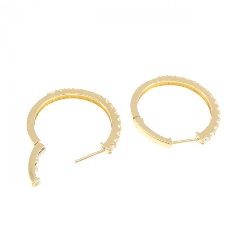 K18YG Bông tai kim cương 0.804CT - Hàng hiệu Chính hãng 873131