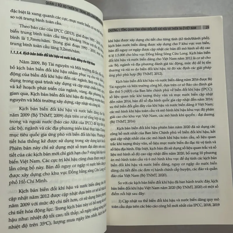 Quản lý rủi ro thiên tai trong bối cảnh biến đổi khí hậu 800669
