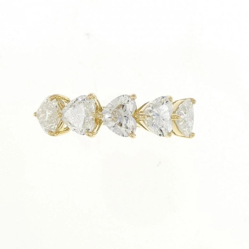 Nhẫn kim cương K18YG 1.515CT F SI1-2 hình trái tim - Hàng hiệu Authentic 872931