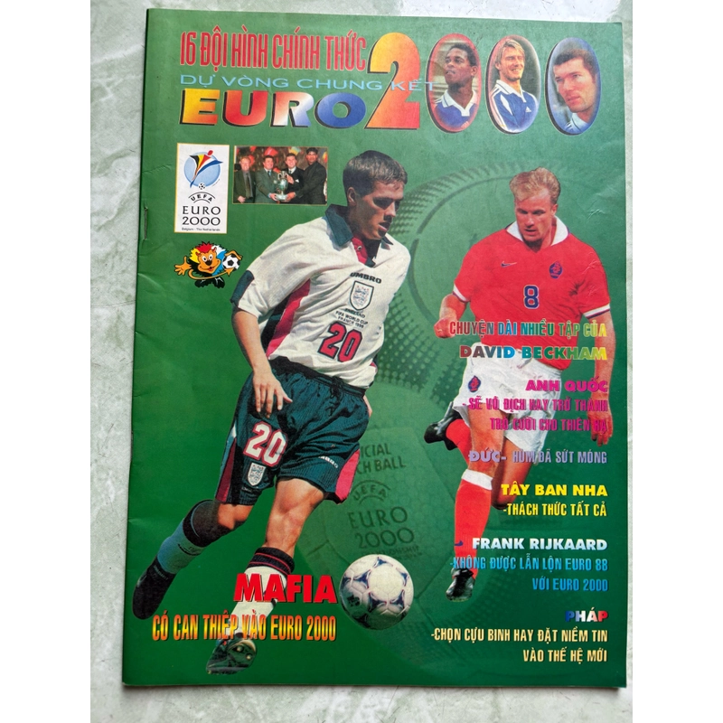 Tạp chí đội hình và ngôi sao Vòng chung kết EURO 2000  476279