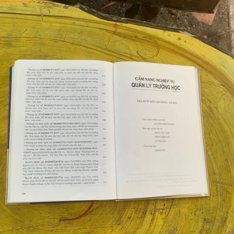 CẨM NANG NGHIỆP VỤ QUẢN LÝ TRƯỜNG HỌC - LÊ QUỲNH 956944