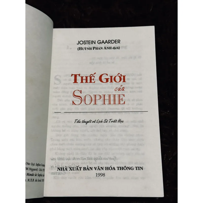 Thế giới của Sophie 937054