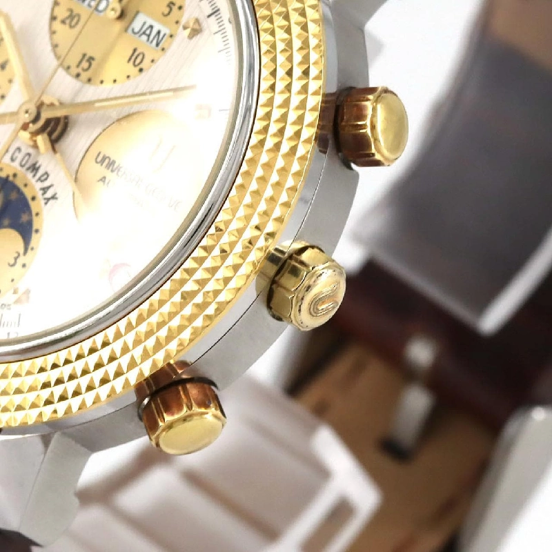 Đồng hồ Universal Genève Tricompax Chronograph YG Combi 699.104 SSxYG tự động - Hàng hiệu Authentic 881885