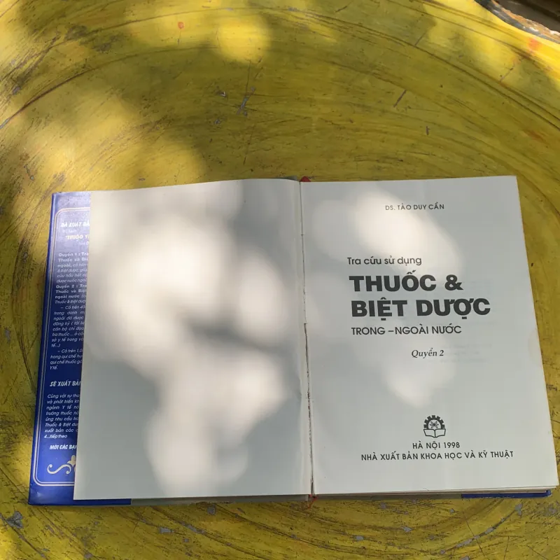 TRA CỨU SỬ DỤNG THUỐC & BIỆT DƯỢC- quyển 2 - DS. TÀO DUY CẦN 787255