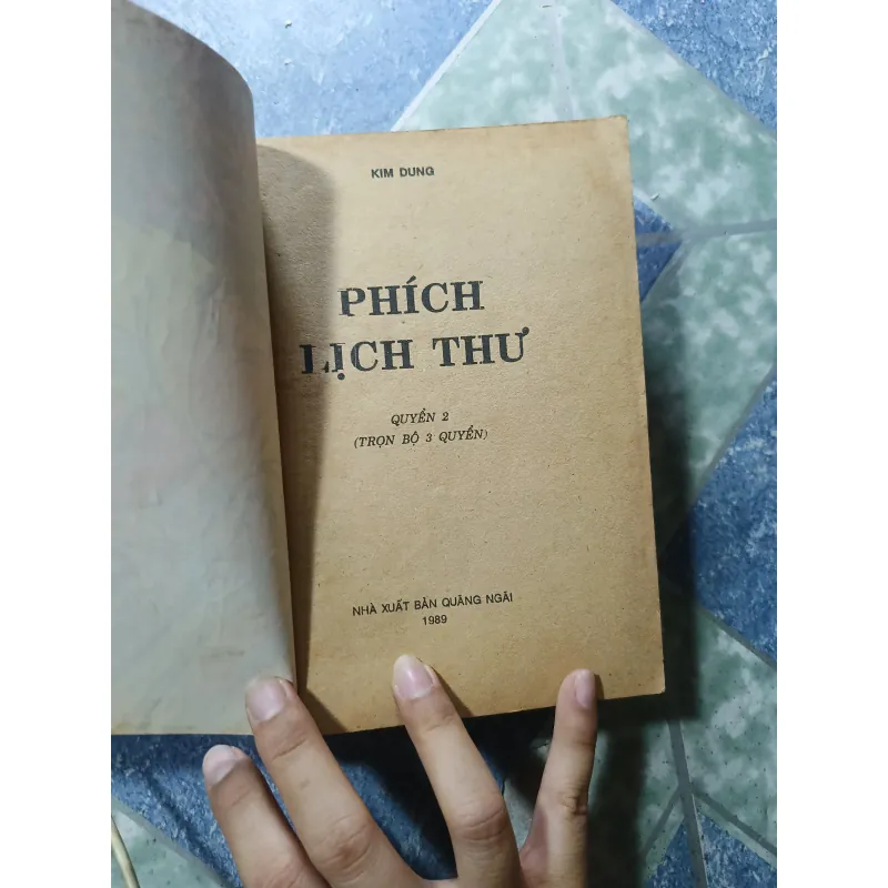 Phích Lịch Thư ( 3 tập) - Kim Dung 992922