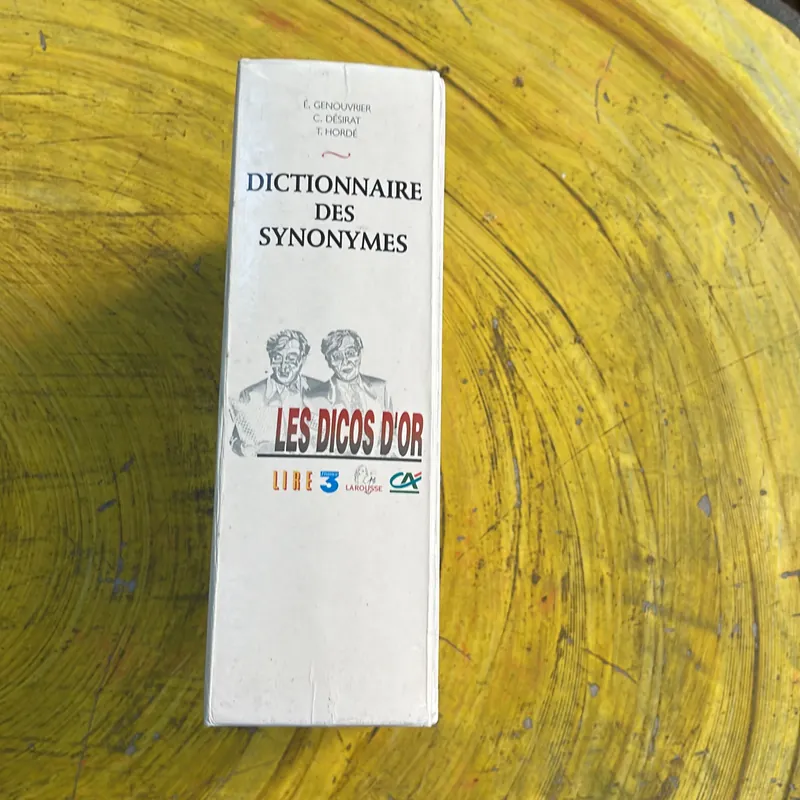 DICTIONNAIRE DESS SYNONYMES LES DICOS D’OR 735015
