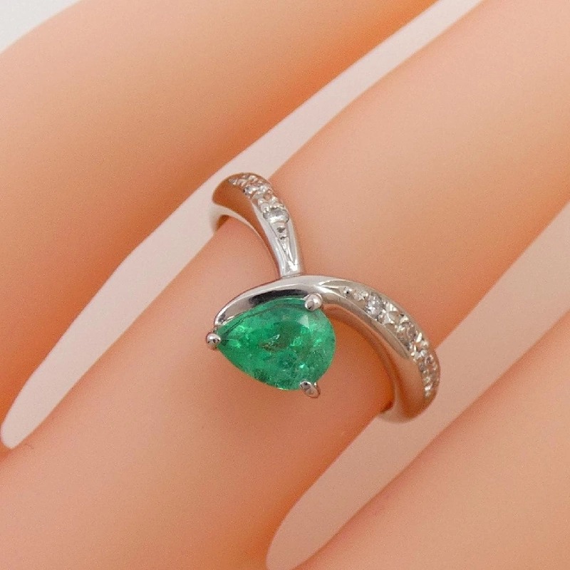 Nhẫn Emerald PT900 0.43CT 670416