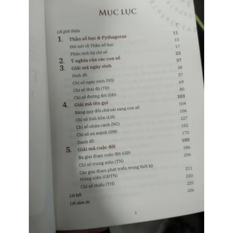 Thần số học: Thấu hiểu nhân tâm" của tác giả Tống Khánh Thượng. 
 695644