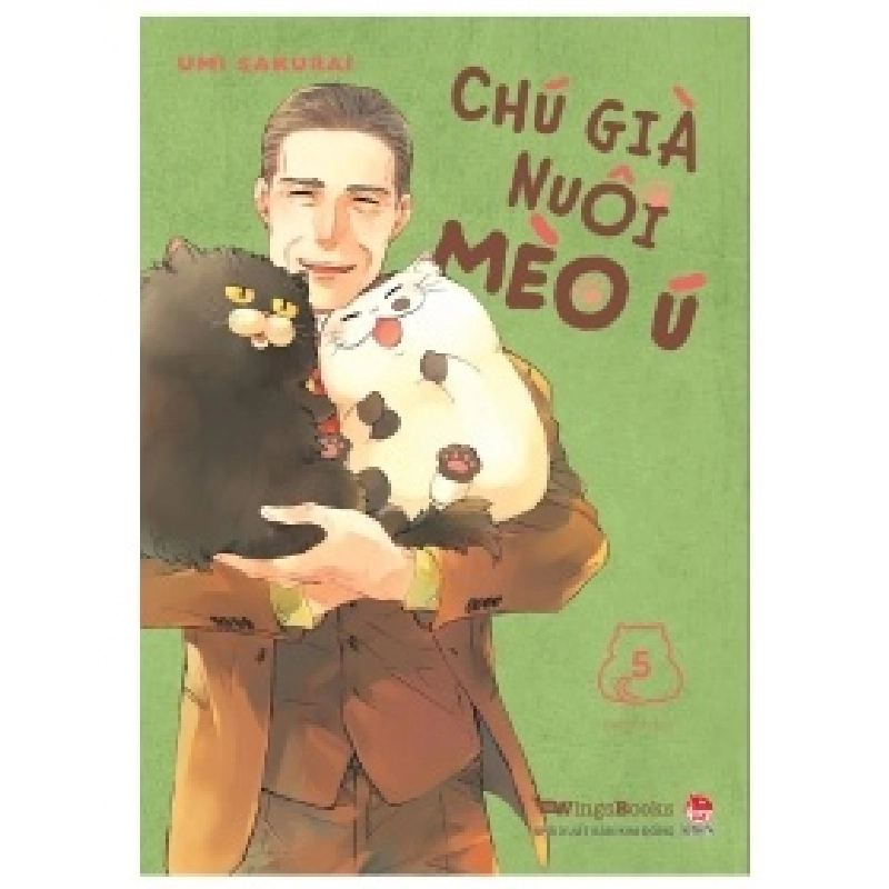 Chú Già Nuôi Mèo Ú - Tập 5 - Umi Sakurai (Mới 100%) Manga, comic, NXB Kim Đồng - SÁCH ĐẠI HỌC 489622