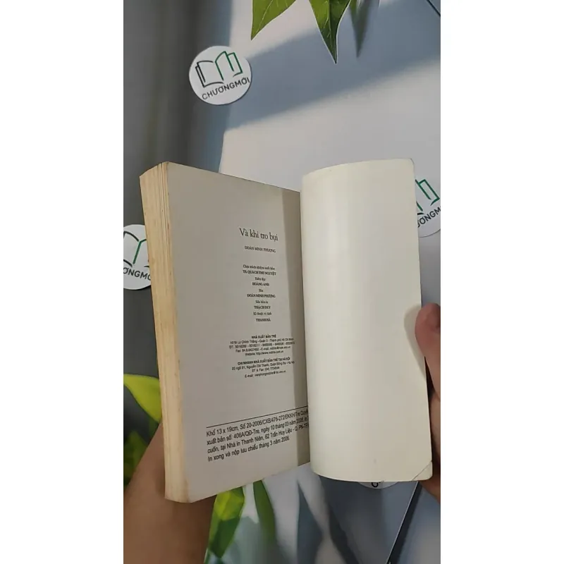 [MIỄN PHÍ BỌC SÁCH] Và Khi Tro Bụi - Đoàn Minh Phượng 798307