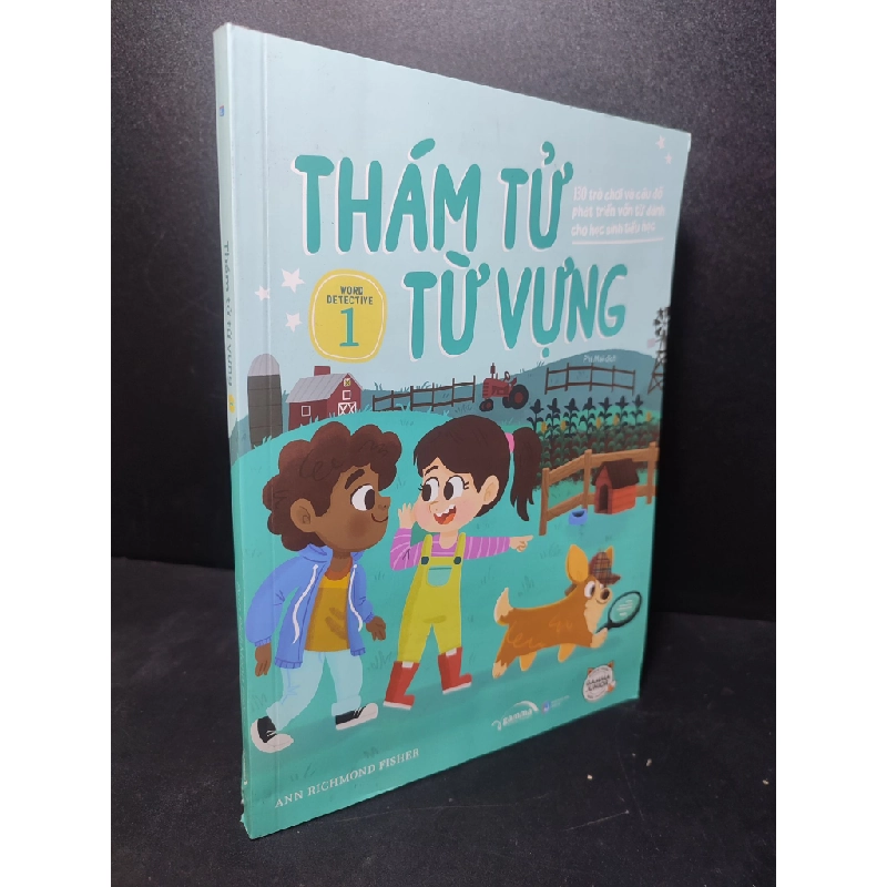 [59K/kg] Thám tử từ vựng 1 Ann RichMond Fisher 2021 mới 90% rách bìa HCM2301 tiếng anh 436848