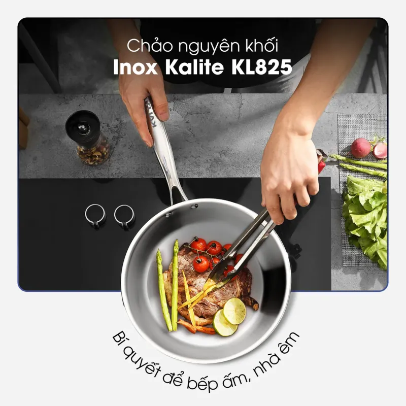 Chảo inox nguyên khối TRIPRO KALITE KL825 795688