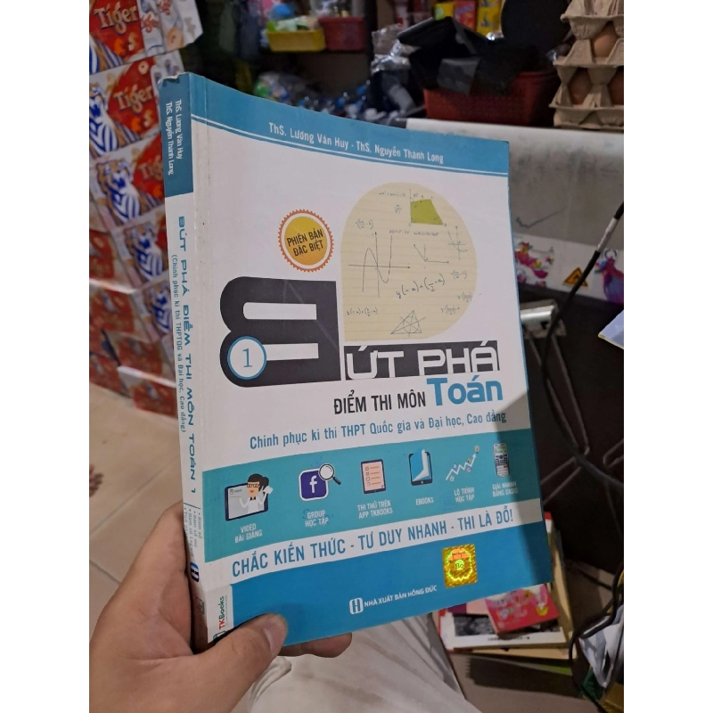 Bộ Đề Bứt Phá Điểm Thi (Chinh Phục Kỳ Thi THPT Quốc Gia, Đại Học và Cao Đẳng) Môn Toán Tập 1 - Lương Văn Huy, Nguyễn Thanh Long - 2018 mới 90% - SÁCH ĐỒNG GIÁ 29K - HCM3012 923186