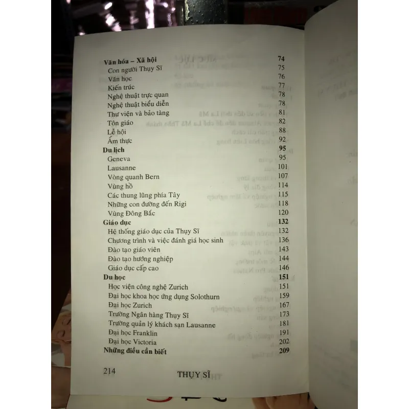 Một vòng quanh các nước - Thuỵ Sĩ 763643