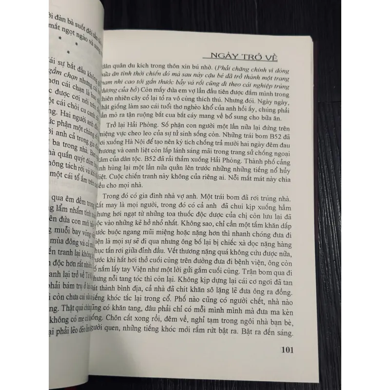 Ngày Trở Về - Chu Lai (bìa cứng, có chữ ký tác giả) 600969