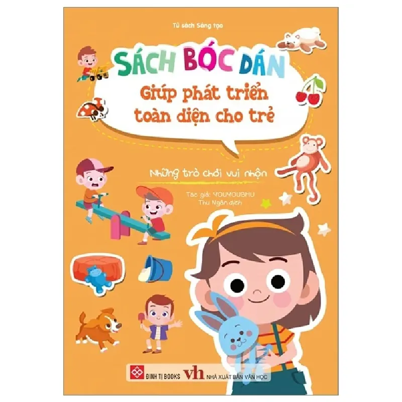 Sách Bóc Dán Giúp Phát Triển Toàn Diện Cho Trẻ - Những Trò Chơi Vui Nhộn - YOUYOUSHU 306722