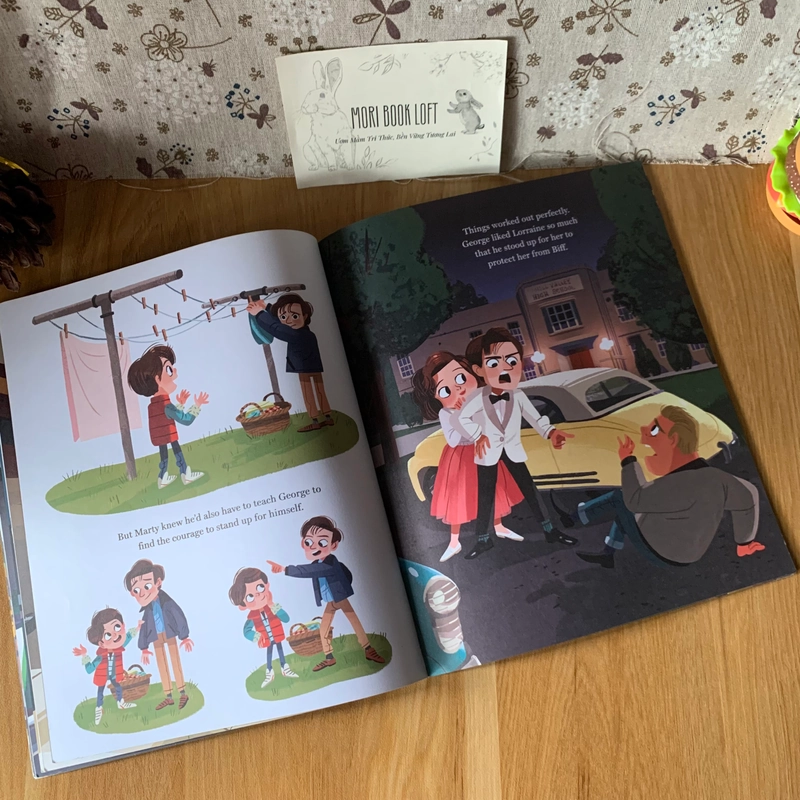 Sách tranh tiếng anh Back to the Future, Used, Picture Book For Kids 446675