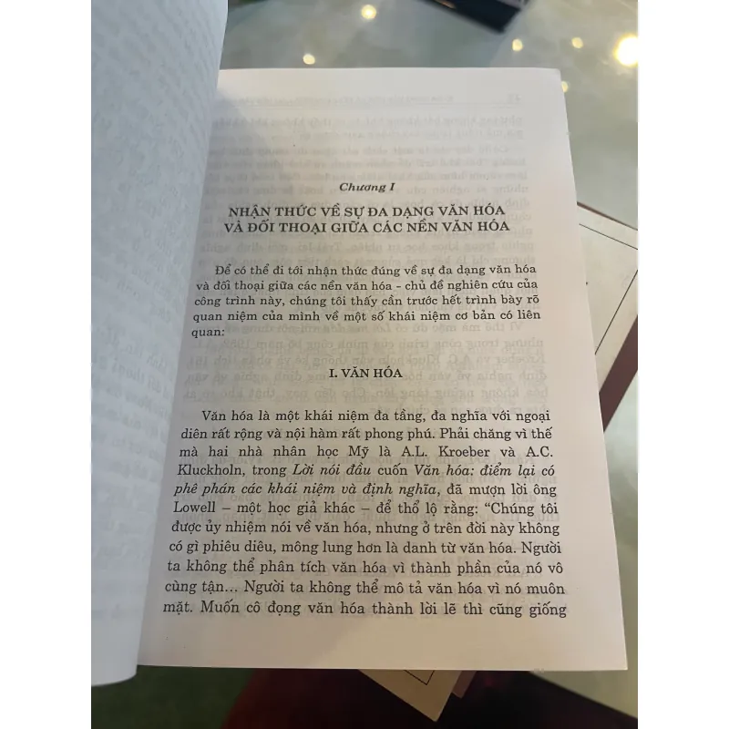 SỰ ĐA DẠNG VĂN HOÁ VÀ ĐỐI THOẠI GIỮA CÁC NỀN VĂN HOÁ MỘT GÓC NHÌN TỪ VIỆT NAM  1027581