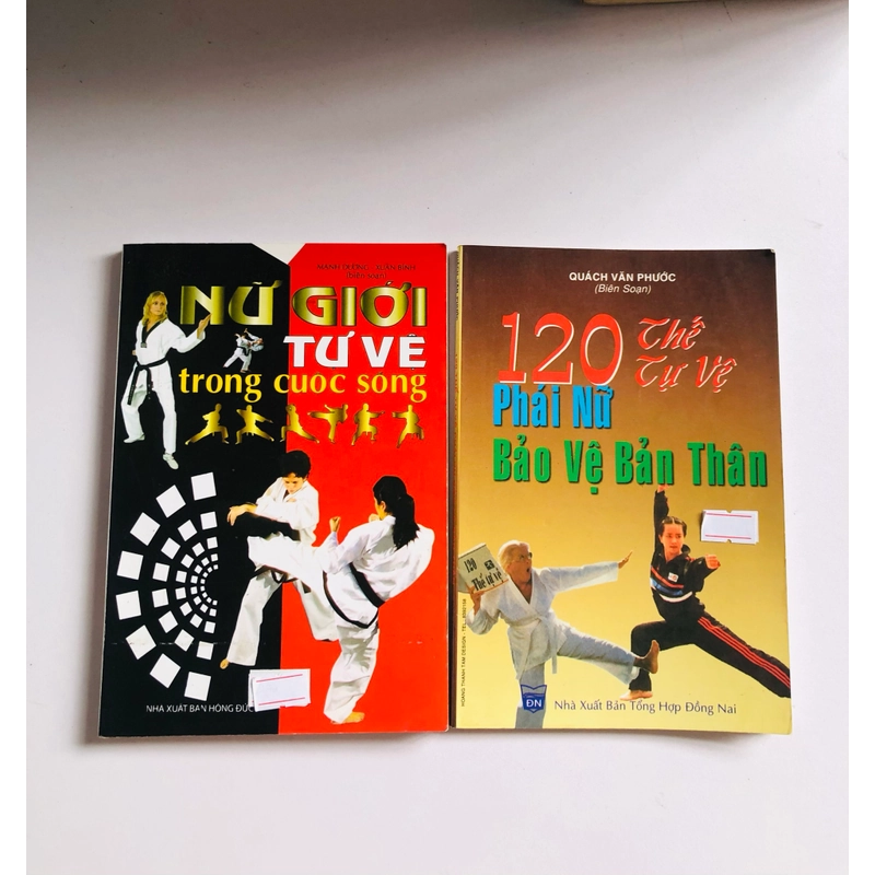 📚 BỘ 2 CUỐN SÁCH TỰ VỆ CHO PHÁI NỮ 542343