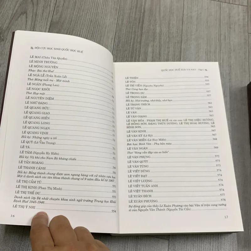 Quốc học huế xưa và nay. Full bộ 2 cuốn. 6b1 755766