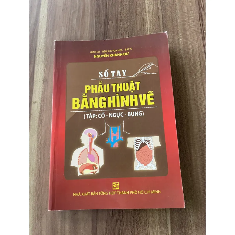 SỔ TAY PHẪU THUẬT BẰNG HÌNH VẼ - cổ ngực bụng  797512
