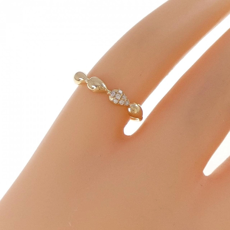 Nhẫn kim cương K18YG - Hàng hiệu Authentic 852906