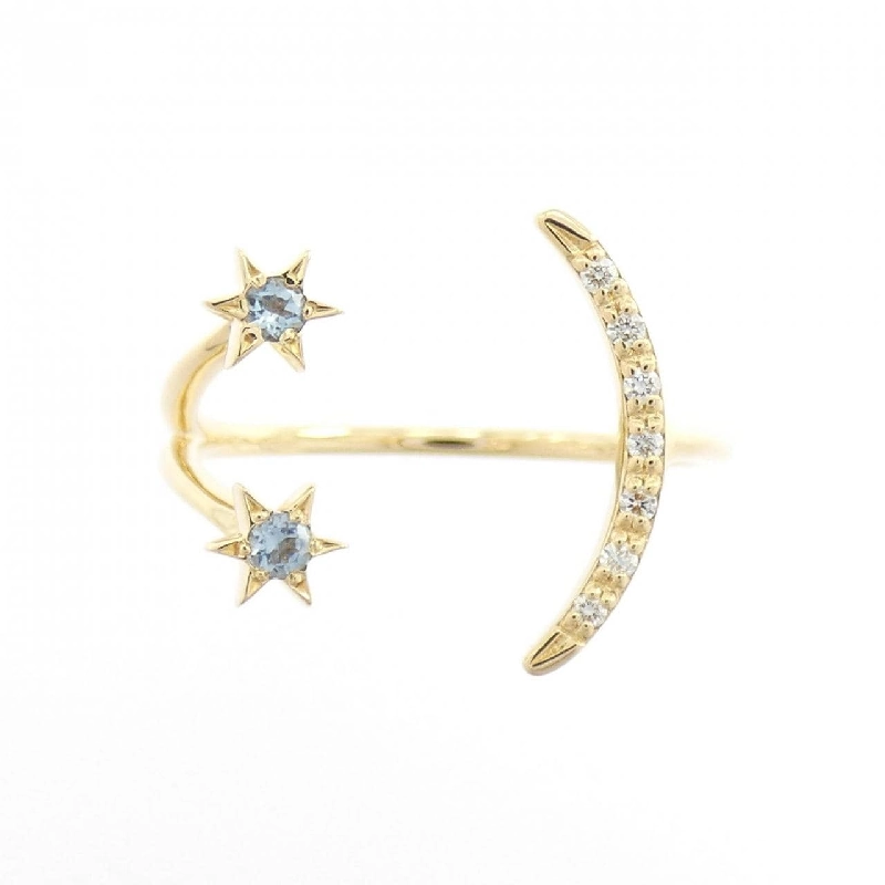 Nhẫn Aquamarine Star Jewelry - Hàng hiệu Authentic 836412