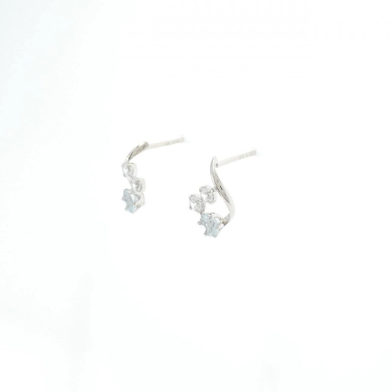 Bông tai 4゜C Aquamarine - Hàng hiệu Chính hãng 844173