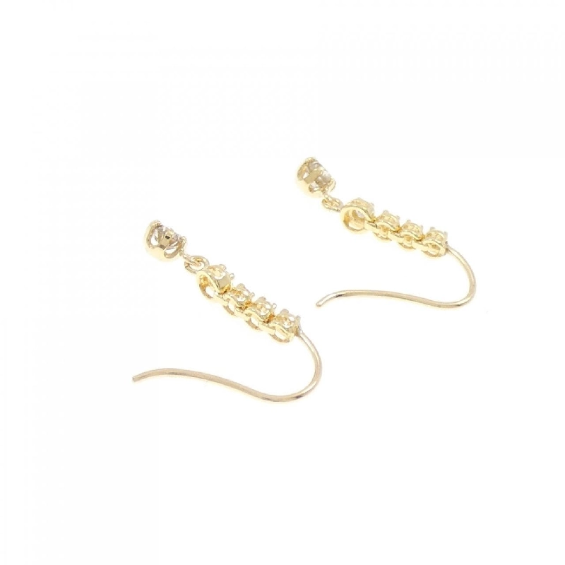 K18YG Bông tai kim cương 0.30CT - Hàng hiệu Chính hãng 869267