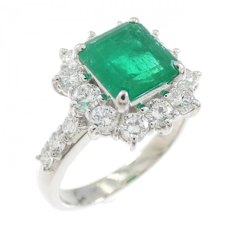 Nhẫn Emerald PT900 1.41CT - Hàng hiệu Chính hãng 853303