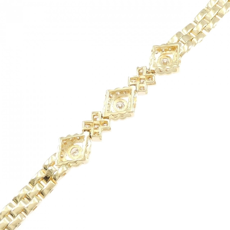 K18YG Vòng tay kim cương 0.77CT - Hàng hiệu Chính hãng 872768