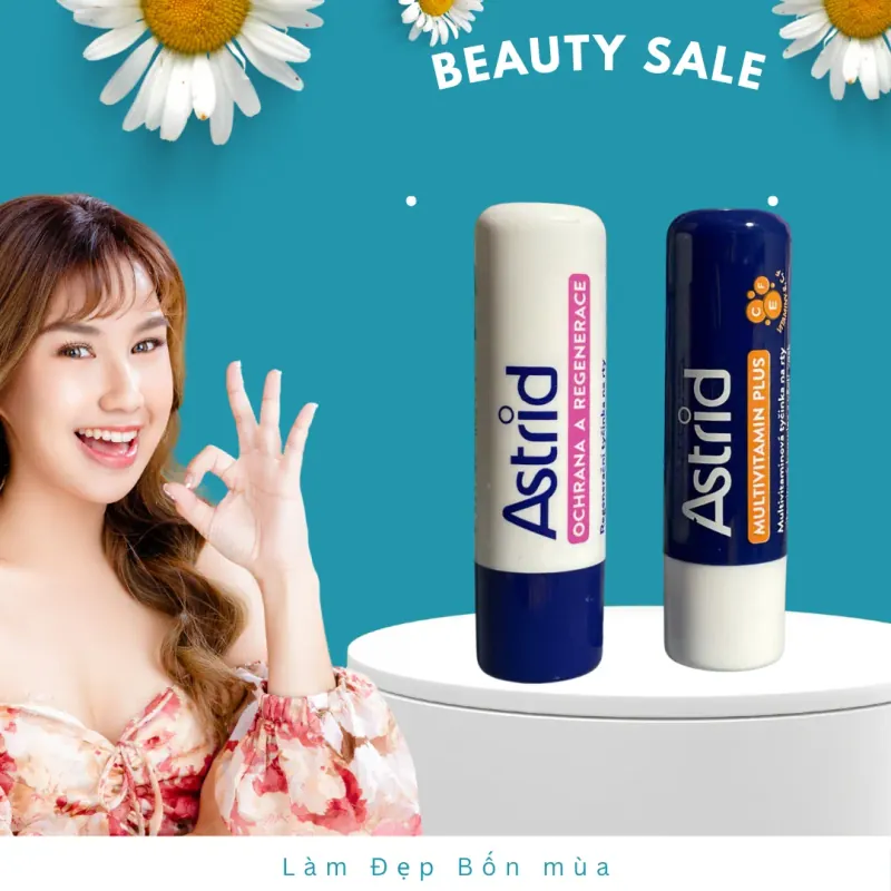 (Xanh) Son Dưỡng Môi Mỡ Hươu Astrid Multivitamin Plus 4.8gr CHÍNH HÃNG 598205