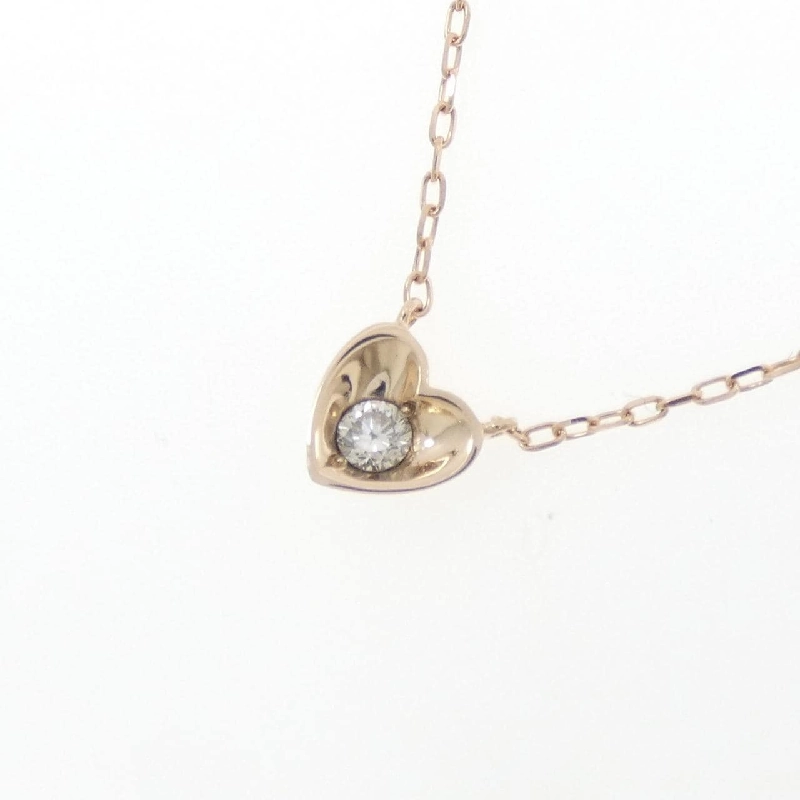 K10PG Dây chuyền kim cương hình trái tim 0.07CT - Hàng hiệu Chính hãng 857582