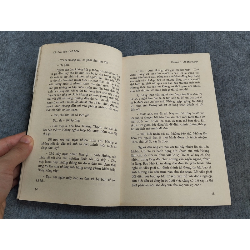KẺ CHẠY TRỐN - VÕ ĐƠN 538121