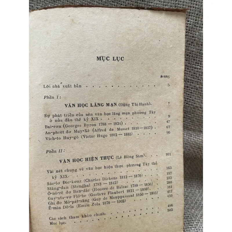 Văn học lãng mạn và hiện thực phương tây thế kỷ 19 995525