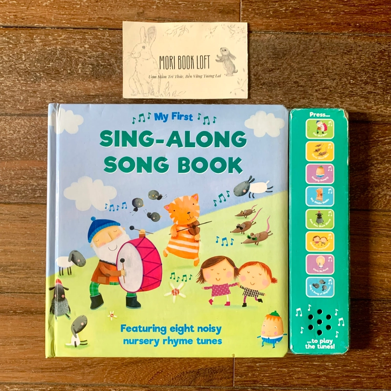 Sách Board Book My First Sing – Along Song Book – L.ỗ.i Không Chạy Được Âm Thanh, Used 498827