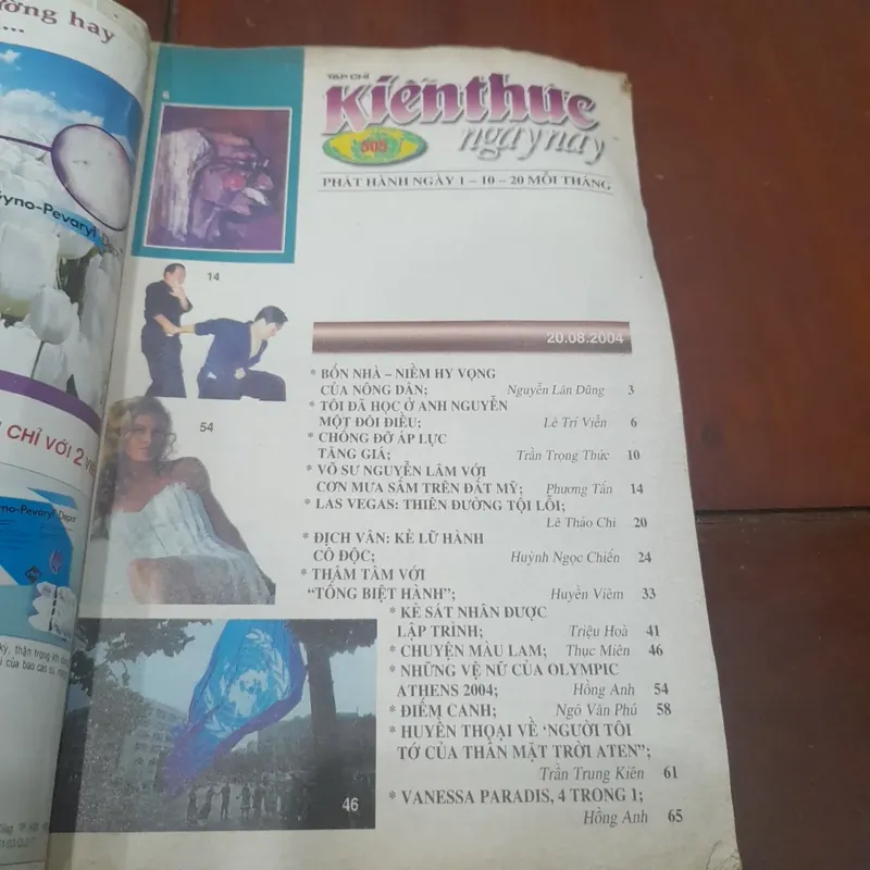 KIẾN THỨC NGÀY NAY số 505 ngày 20.08.2004 598773